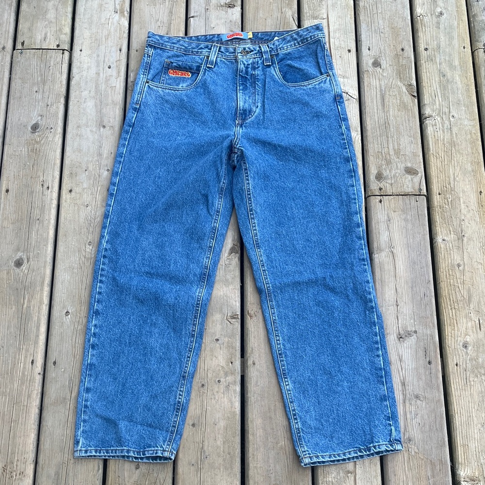 Empyre Relax Fit Baggy Jeans Size 32 Y2K Vibes - Picture 5 of 13